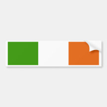 Ireland High quality Flag Bumper Stickers