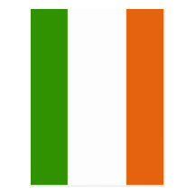 Ireland High quality Flag Post Card