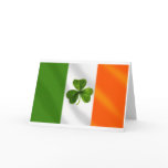 Ireland Irish Clover Eire flag Gear cards