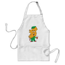 Ireland Irish Vintage Travel Souvenir Caricature Aprons
