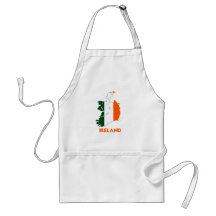 IRELAND MAP APRONS