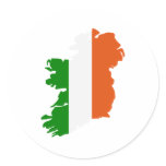 Ireland map stickers