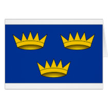 Ireland Munster Flag Greeting Card