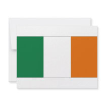 Ireland National Flag Personalized Announcements