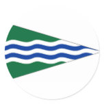 Ireland National Yacht Club Ensign stickers