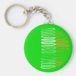 Ireland on Green Keychain