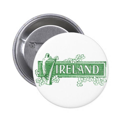 Ireland Pinback Button