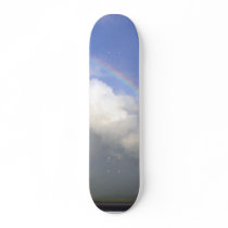 Ireland Rainbows Couds Sky Custom Skate Board
