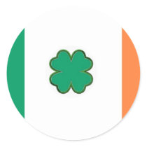 Ireland Round Sticker