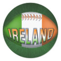 Ireland Rugby Ball stickers