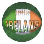 Ireland Rugby Ball stickers