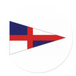 Ireland Sailing Flag stickers