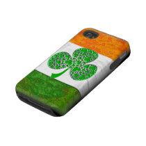 Ireland Shamrock Tough Iphone 4 Case