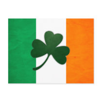 Ireland Shamrock Postcard