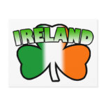 Ireland Shamrock Postcard