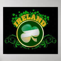 Ireland Shamrock Wall Hanging $25.00 Posters