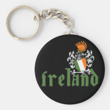 Ireland Shield Keychain