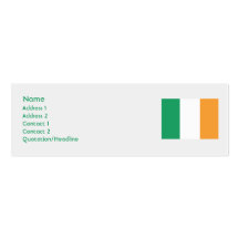 Ireland - Skinny Business Card Template