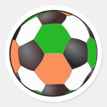 Ireland Soccer Sticker