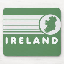 Ireland Stripes Green Mousepad
