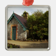 Ireland, the Dromoland Castle walled garden Christmas Tree Ornament