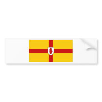 Ireland Ulster Flag Bumper Sticker