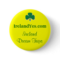 IrelandYes Shamrock Button