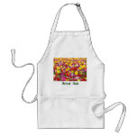 iRetired iCook aprons Retirement gifts Tulips