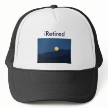 iRetired truckers hats gifts Retired Retirement