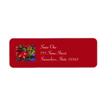 Iridescent Spring Address Labels