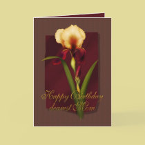 Iris Birthday cards
