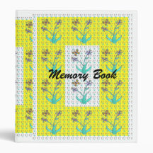 Iris & Butterfly Memories Binder