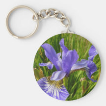 Iris Flower Key Chain
