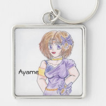 Iris gai Ayame Porte-clefs