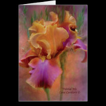 Iris peint ArtCard cartes