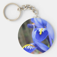 iris petals keychain