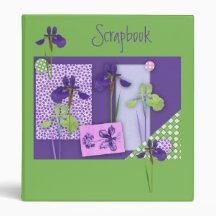 Iris Scrapbook Binder