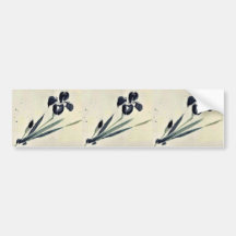 Iris? Ukiyo-e. Bumper Sticker