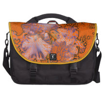 Iris Vibrancy by environmental artist Apollo Laptop Computer Bag