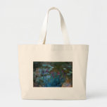 Irises and Water Lilies, Claude Monet Canvas Bags