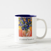 Irises for Gail by Mickey Mugs