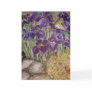 "Irises In A Field" Greeting Card