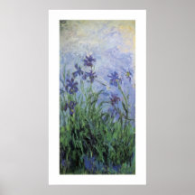 Irises Posters