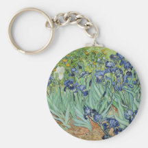 Irises - Van Gogh Keychain