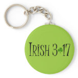 Irish 3:17 Keychain