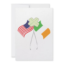 Irish American Pride Custom Invitations