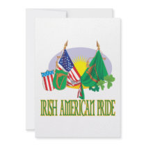 Irish American Pride Personalized Invitation