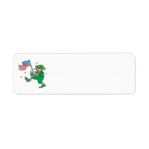 Irish American Pride Return Address Label