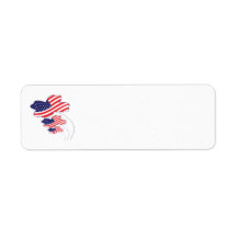 Irish American Pride Return Address Labels