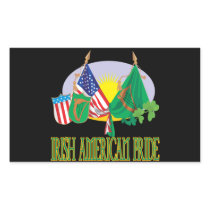 Irish American Pride Rectangle Sticker